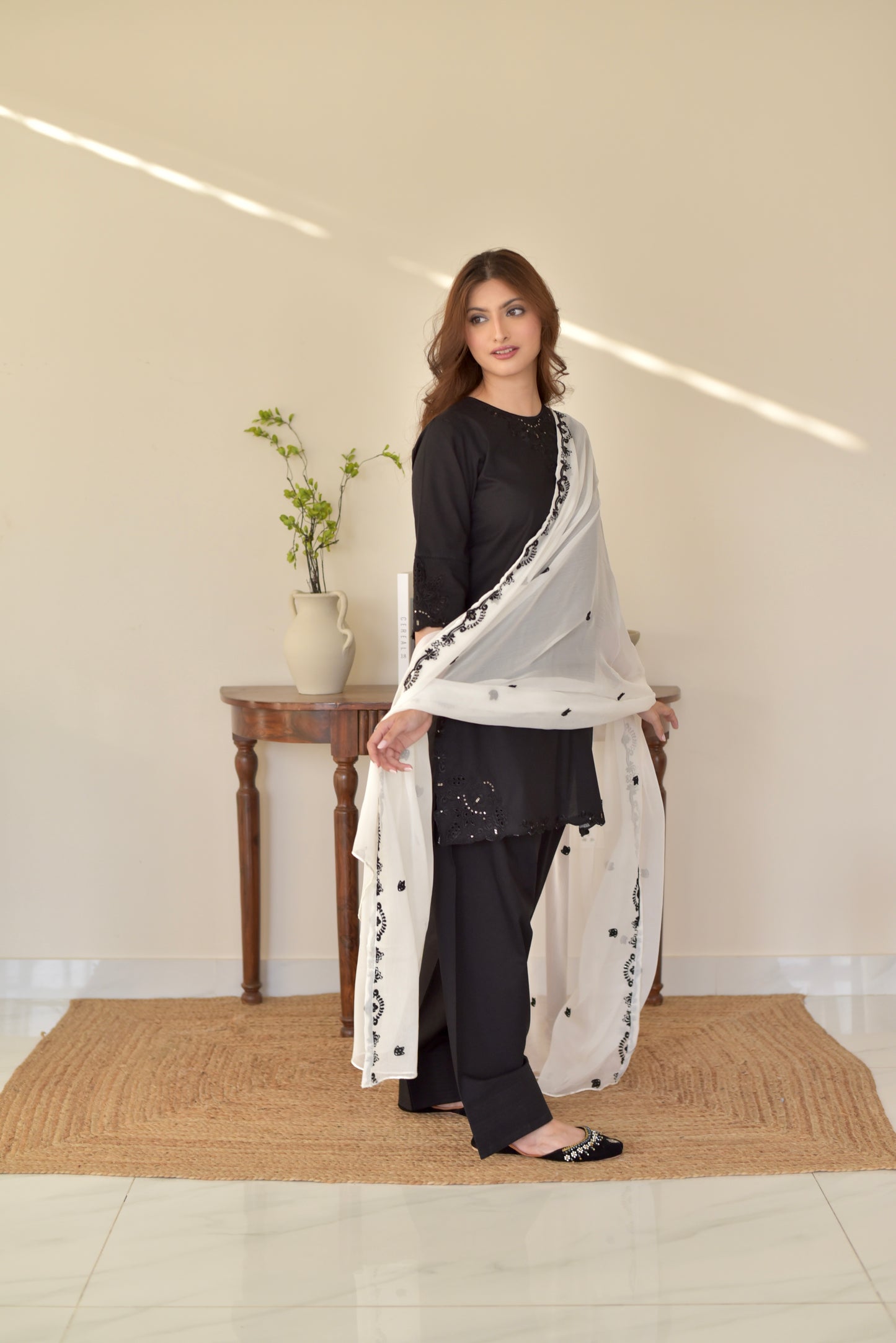 Black Zola Farshi Set