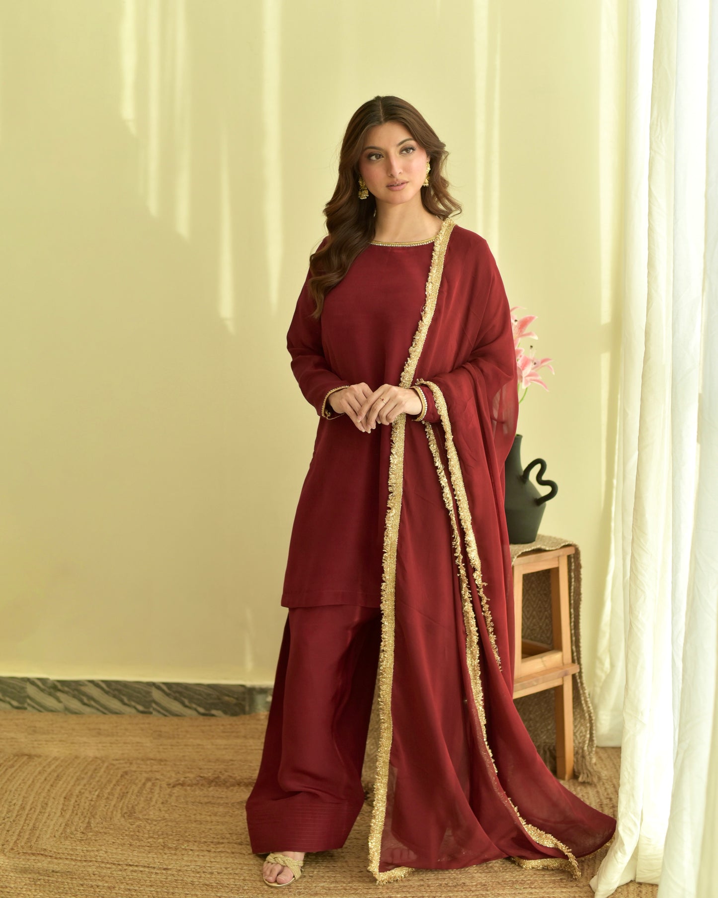 Sabine Set (3 piece stitched)