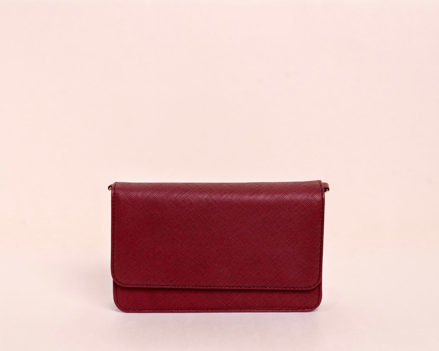 Saffiano Leather Crossbody Bag