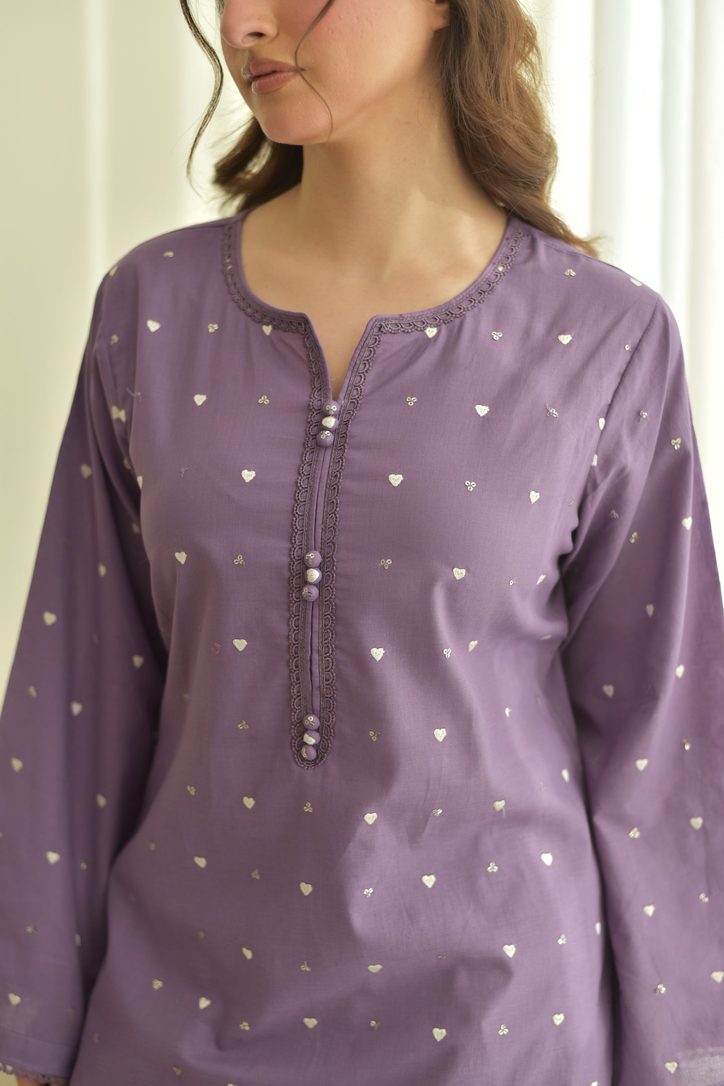 Purple Hearts Set
