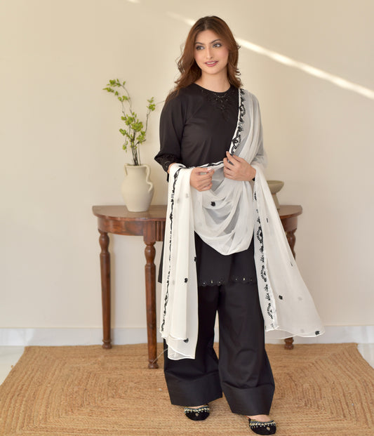 Black Zola Farshi Set