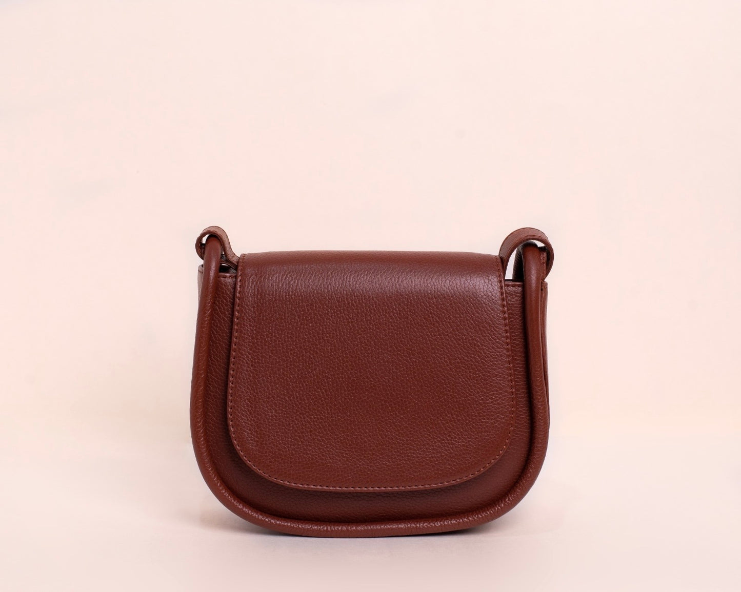 Milled Leather Handbag