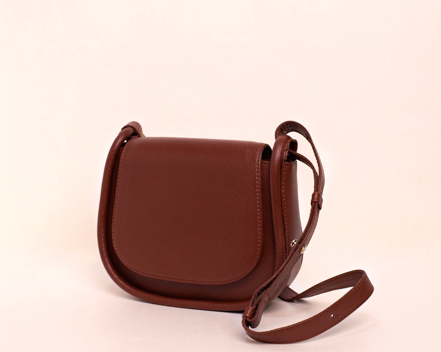 Milled Leather Handbag
