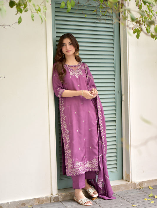 Yasmen Set (Stitched 3 pc)