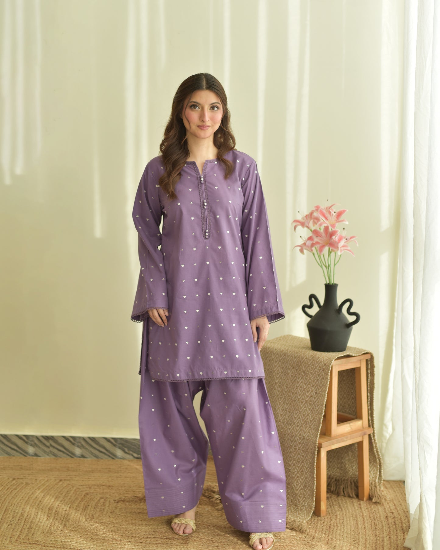 Purple Hearts Set