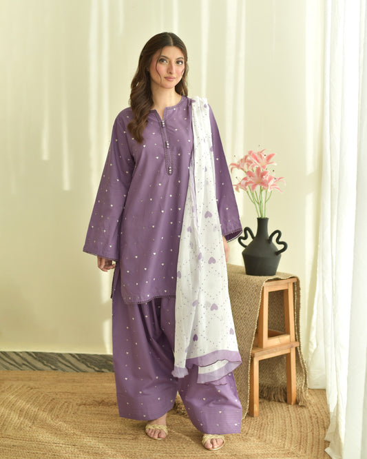 Purple Hearts Set
