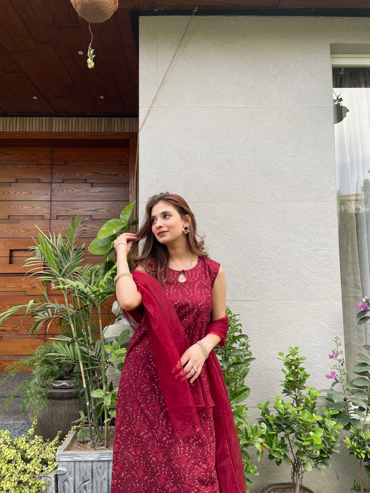 Maroon Zara