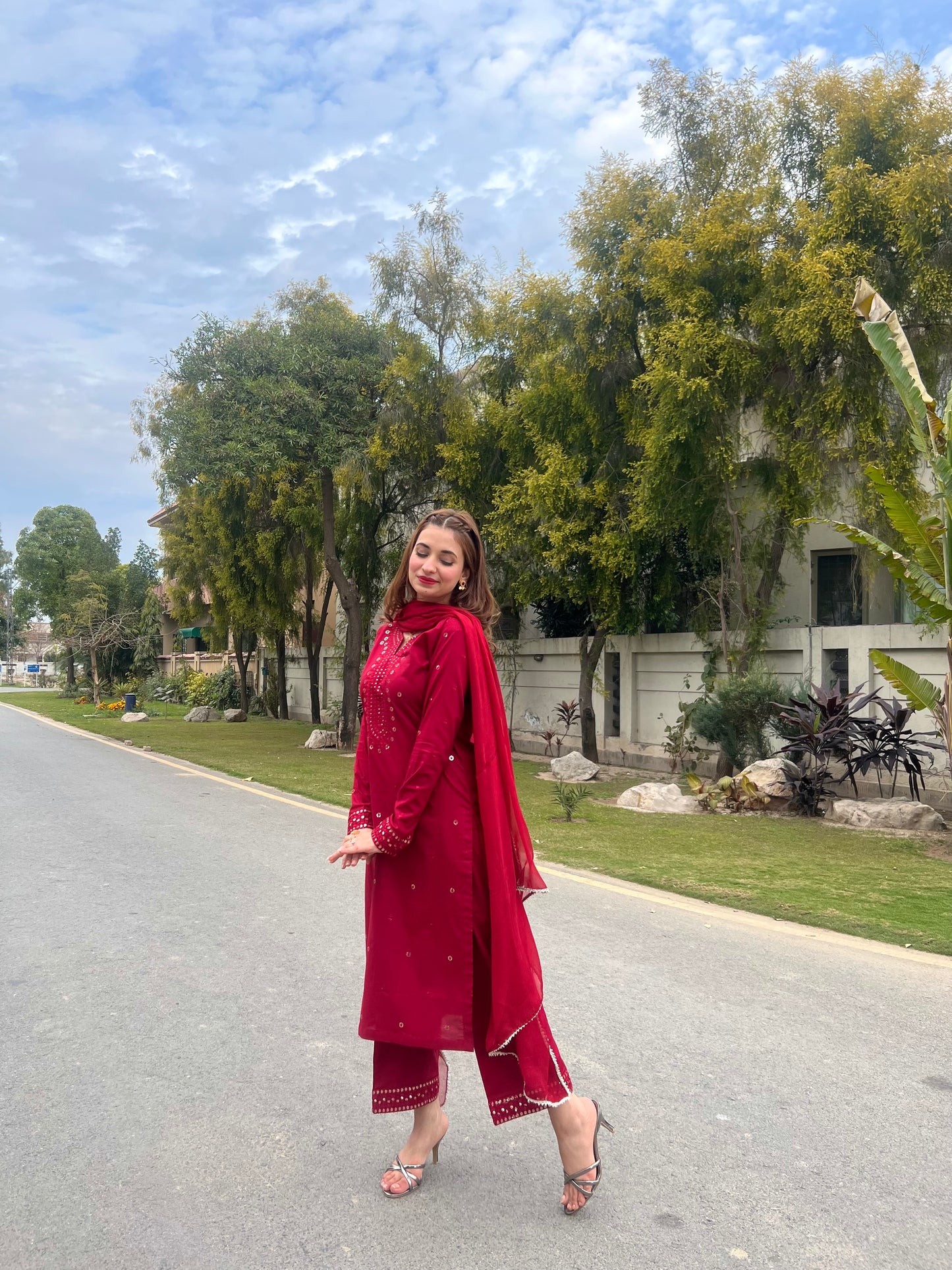 Maroon Aurora