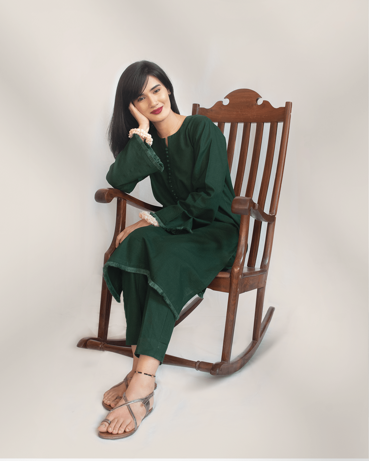 Forest Green (2pc - Stitched)
